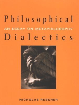 cover image of Philosophical Dialectics